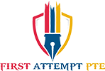 Logo of First Attempt PTE for intelligent practice with AI